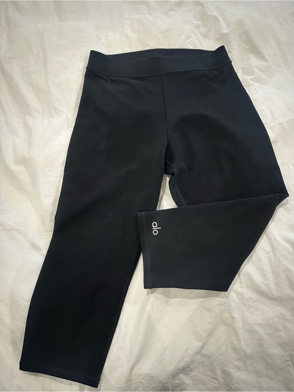 ALO Yoga Black Active Leggings - womens Bottoms
